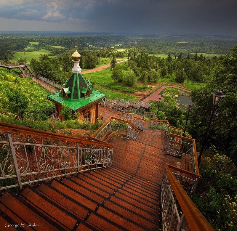 пермский край, белогорский монастырь Пермские далиphoto preview