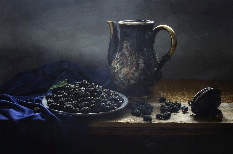 Натюрморт с шелковицейphoto preview