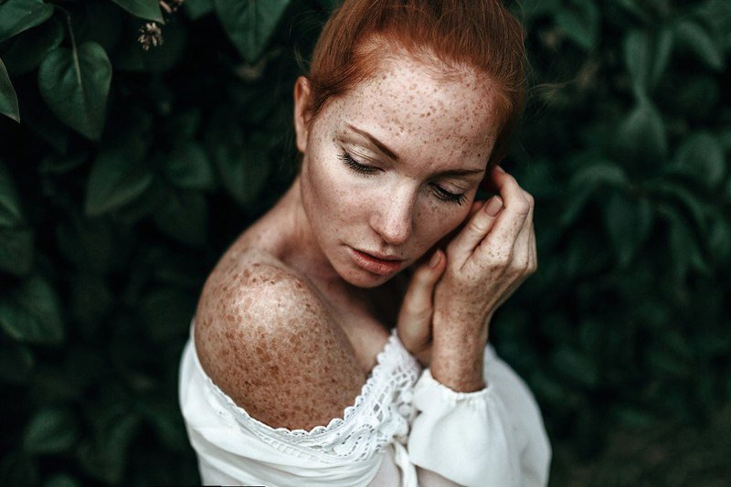 портрет, модель, арт, art, веснушки Оксана Бутовскаяphoto preview