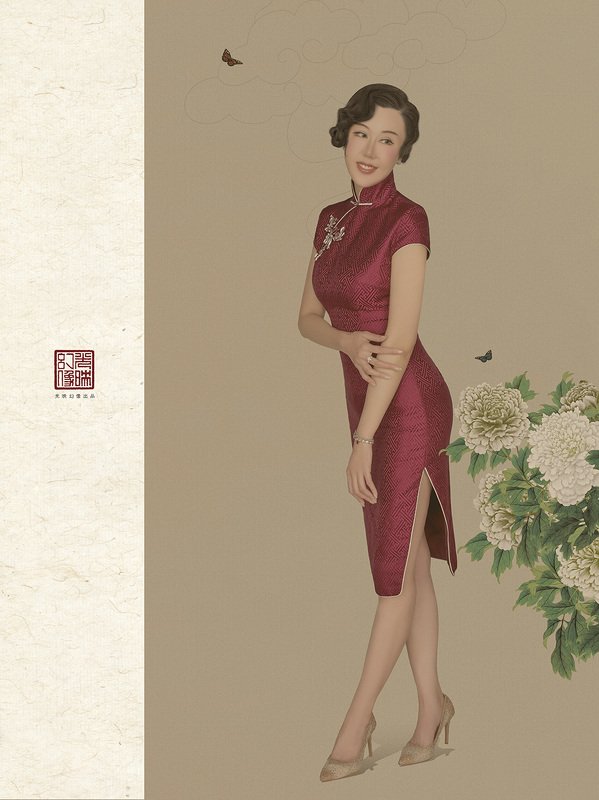 Chinese Style Portrait photo preview