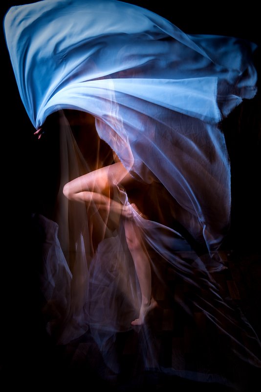 ткань, движение, полет, ведьма Witchphoto preview