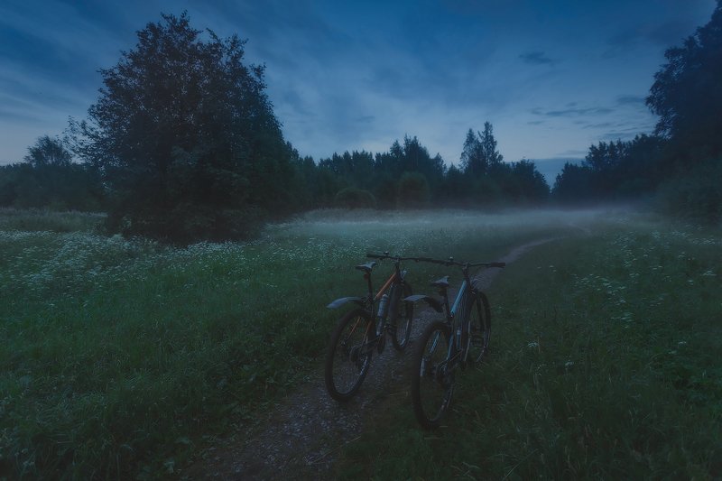 питер, закат, ночь, туман, белаяночь, пушкин, царскоесело Путешествие в ночь...photo preview