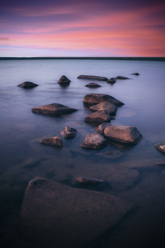 Закат на о. Шарташphoto preview