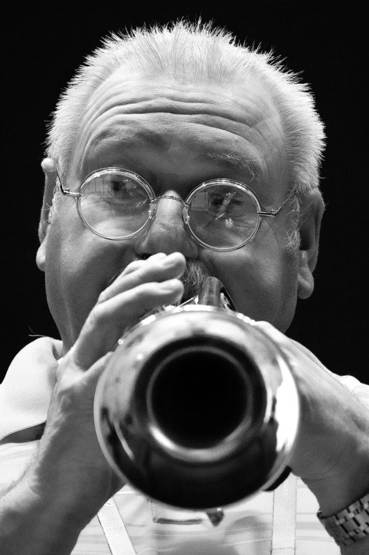 SibJazzFest. Russia, Novosibirsk, May 2019. Sergey Gershenovich, Siberian Dixielandphoto preview