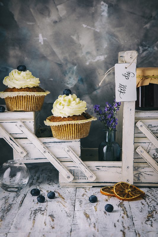 швеция Маффины с черникойphoto preview