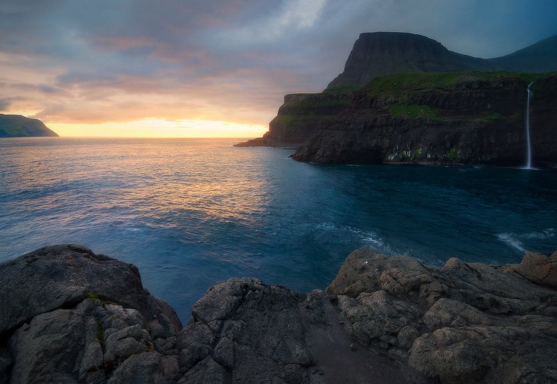 faroeislands, faroe Gásadalurphoto preview