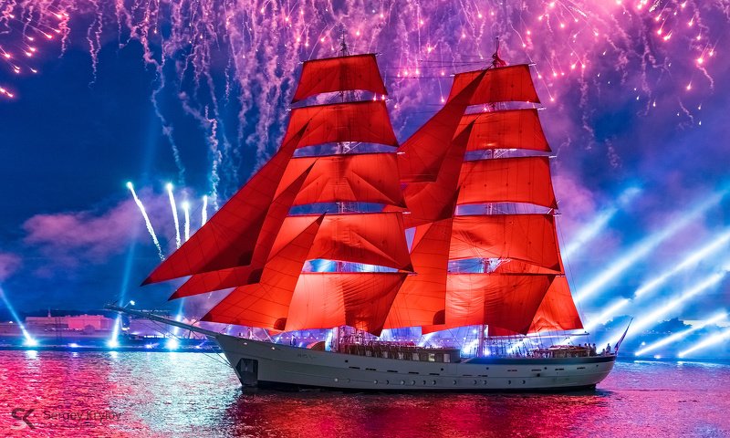 алые паруса, санкт петербург, питер, спб, белые ночи, закат, рассвет, мост, Нева, лето, парусник, бриг, россия, Scarlet, sails, St. Petersburg, Peter, white nights, sunset, dawn, bridge, Neva, summer, sailboat, brig, Russia, skrylov_official, skrylov photo preview