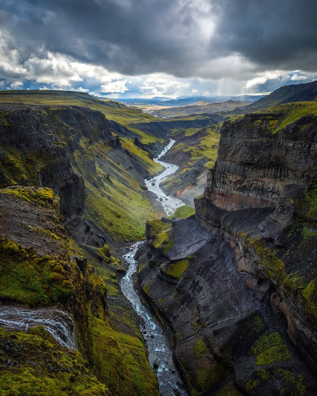 исландия, iceland, хайфосс, háifoss Секретный каньон.photo preview