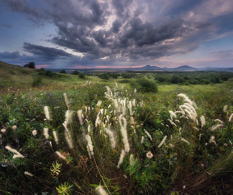 бештау, горы, закат, кмв Качает ветер травы в поле..photo preview