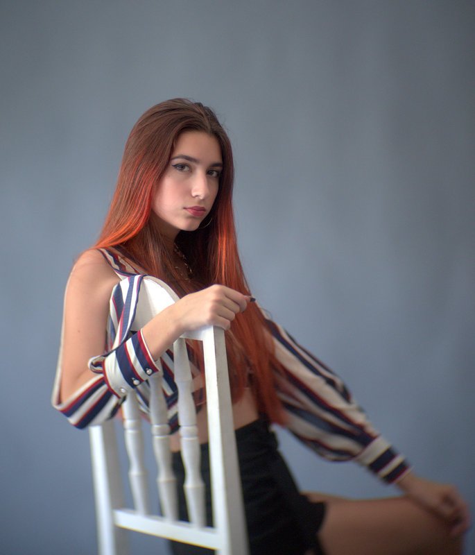 девушка, портрет, взгляд, ко-120ь ***photo preview