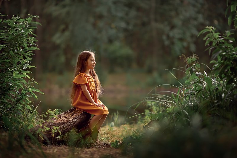 девочка природа ***photo preview