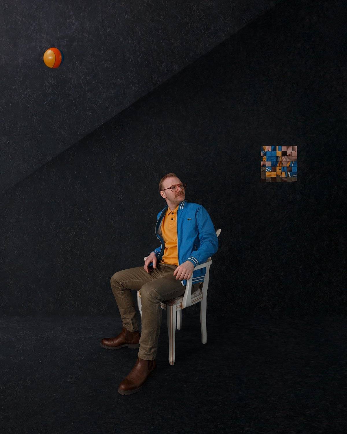 Pablo Picasso. Автор: Филипп Рабачев art, portrait, photomanipulation, photoshop, composing, Филипп Рабачев