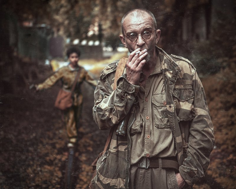 сталкер, дождь, зона Сталкер (Рэдрик и Мартышка)photo preview