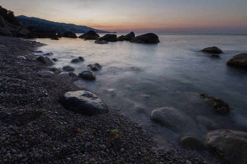 алексей платонов ,море, алупка, рассвет,камни *photo preview