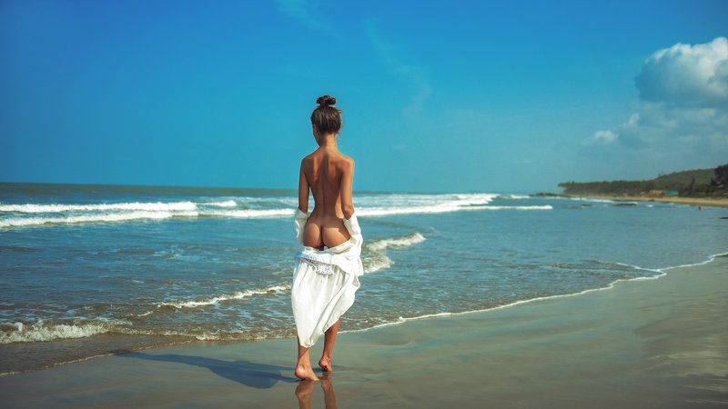 гоа ню море  Прогулка по берегу ГОФphoto preview