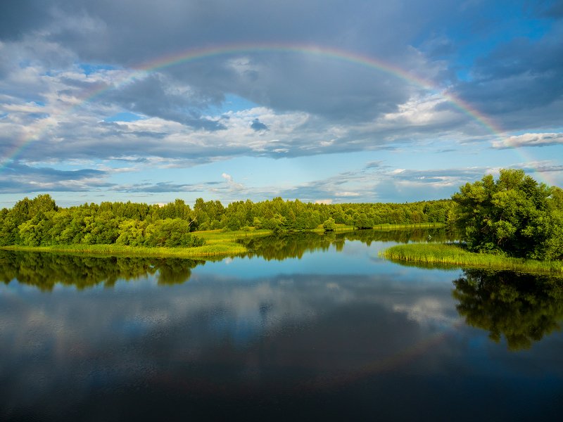 нерль вьюлка гроза радуга После грозыphoto preview