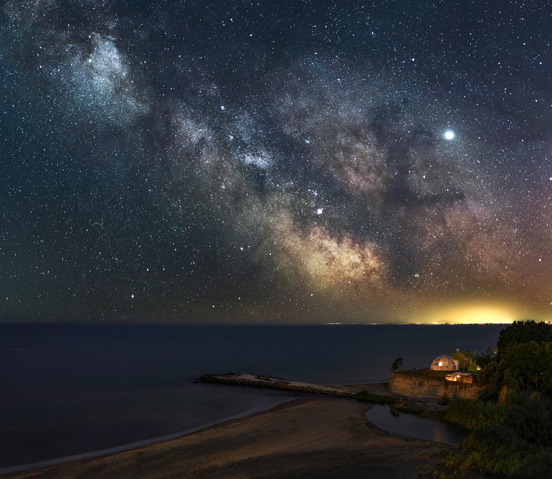 ceclii, nikon d3400, milky way photo preview