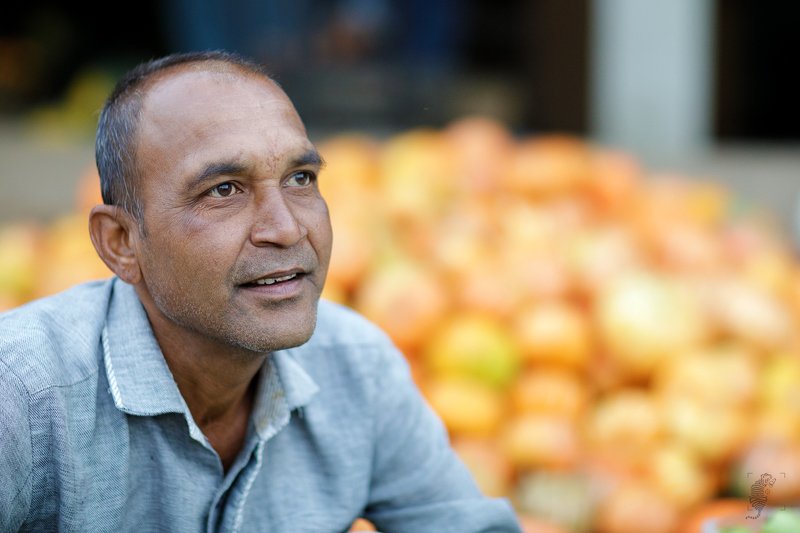 #Portrait #India # Canon #85mm # Candid  Pumpkin manphoto preview