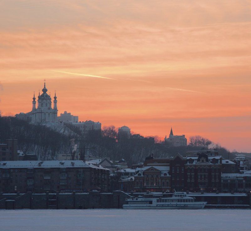 город, киев, днепр \