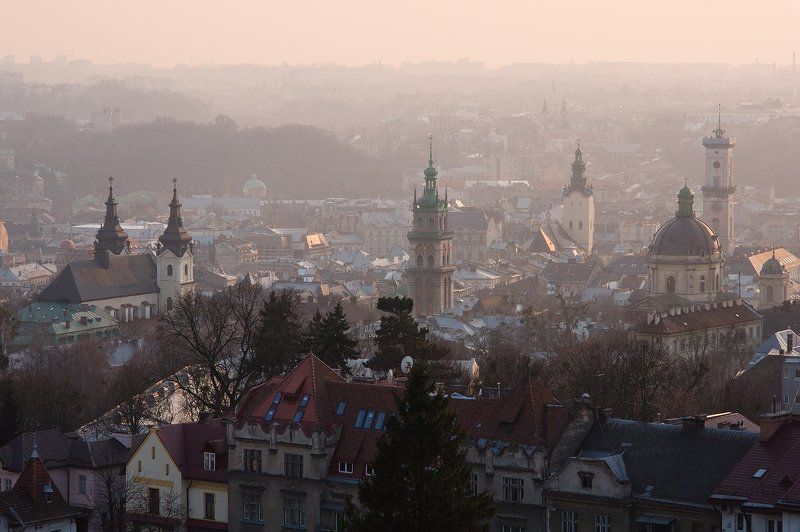 львов, пейзаж, город Львовphoto preview