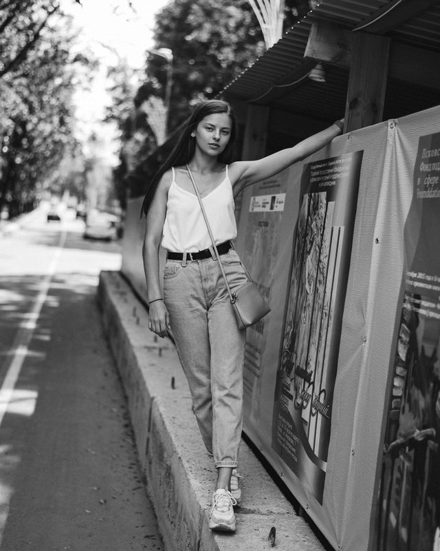 портрет, девушка, улица, никон, portrait, girl, beauty, nikon Дашаphoto preview