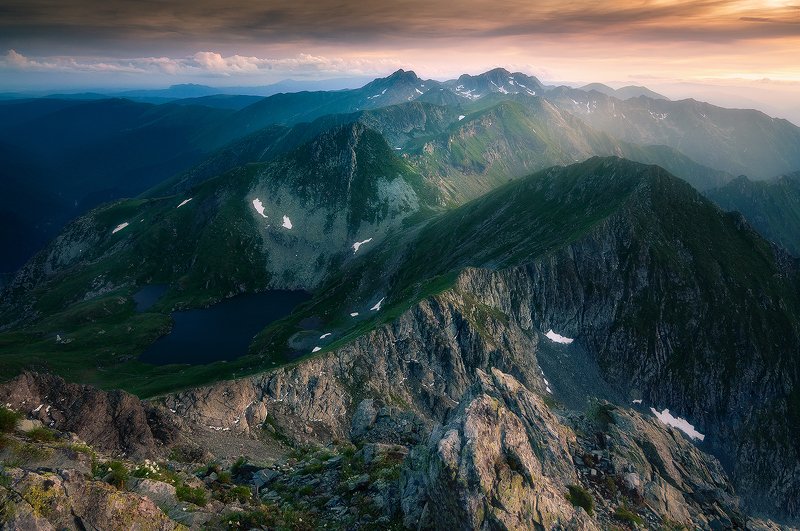fagaras, romania, landscape, sunset Into the Lightphoto preview