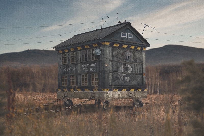 сюрреализм, арт, дом, закат, вода, небо, ретушь, коллаж, пейзаж, деревня, свет, окно, акула, стекло, закат, солнце, рассвет, одиночество, лес, ночь, день, дельфинарий, дельфин, туман, машина, колесо, путь, дорога, холмы ВездеДомphoto preview