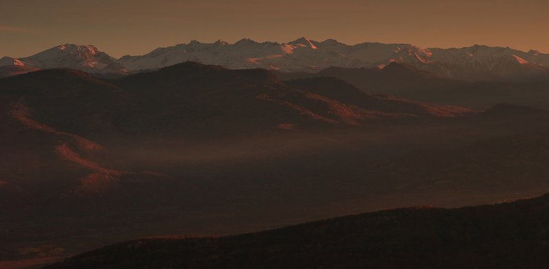псебай, горы, ачешбок, хребет, скирда photo preview