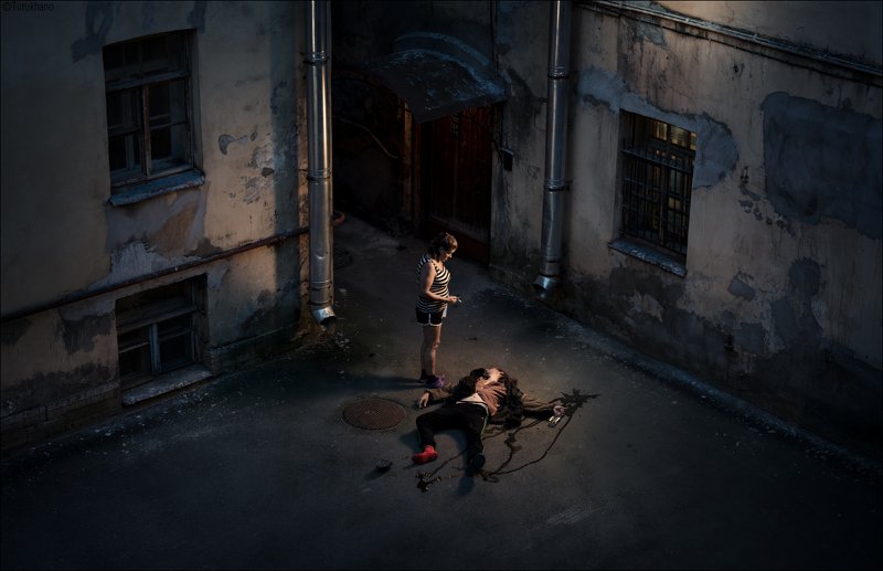 Красный носокphoto preview