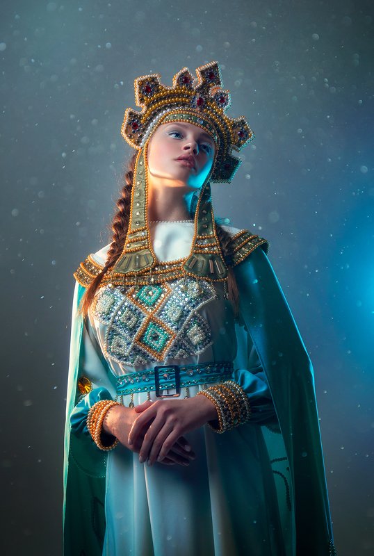 девушка, портрет, бьюти, макияж, beauty, portrait, retouch Swan Princessphoto preview