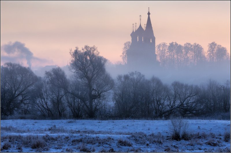 россия, ивановская обл, дунилово Уходит ночь туманнаяphoto preview