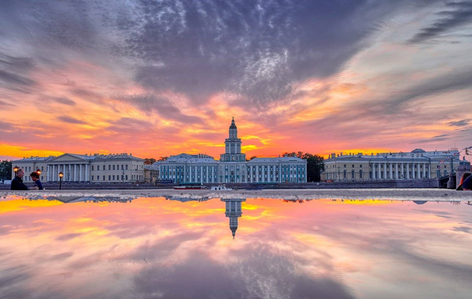 Перламутровая набережная в Питере. Автор: Сергей Рехов питер, петербург, город, пейзаж, вечер, река, rekhov, Сергей Рехов