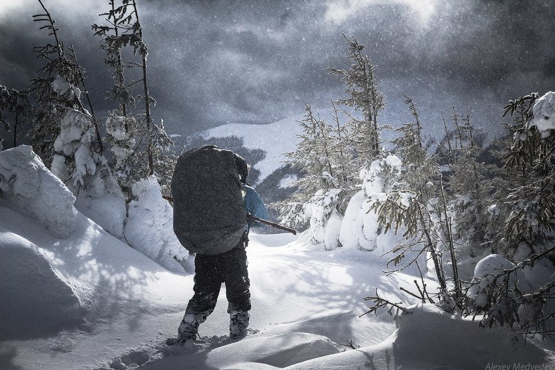 карпаты, украина,сивулі, сивулянський, горгани Прорив на Боревку!photo preview