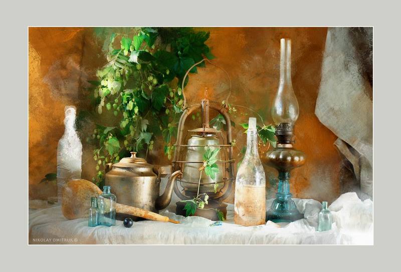 натюрморт хмель. летоphoto preview