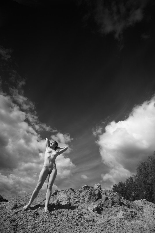 тело девушка обнаженка body кожа грудь природа лес ню Вздохphoto preview