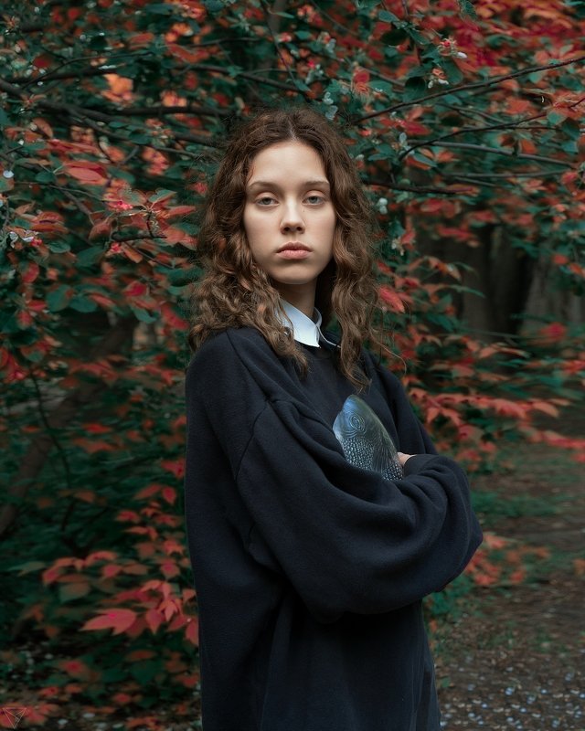 Женский портрет, портрет, природа, portrait, women, красивый портрет, взгляд  Машаphoto preview