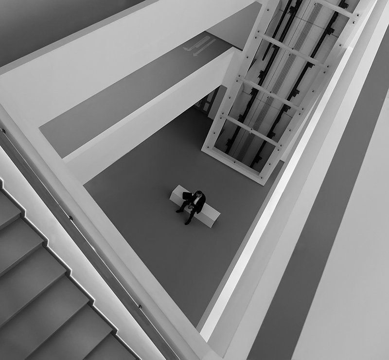 man, life, alone alone in the squarephoto preview