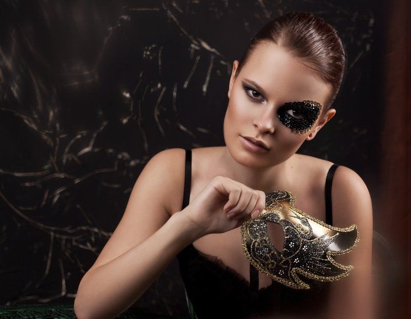 mystery, mask, woman, загадка, маска ..always a mysteryphoto preview