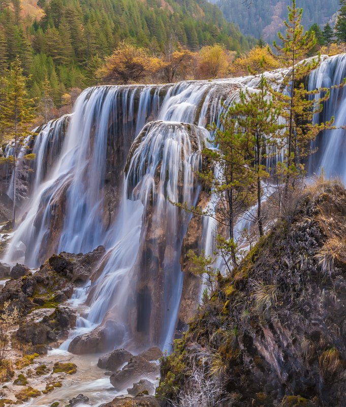 #пейзаж #водопад Водяные покрывала.photo preview