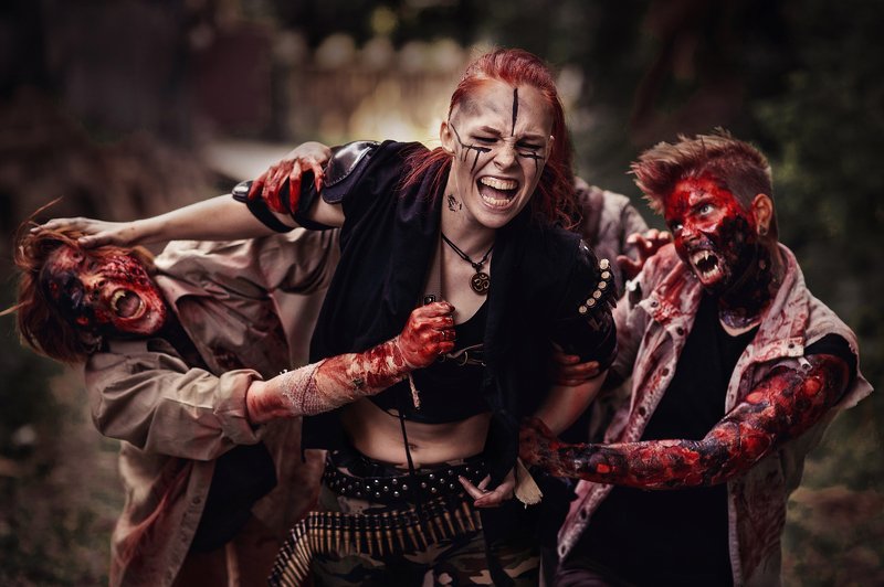 зомби, ужас, триллер, кровь Жаль нет ружья!photo preview