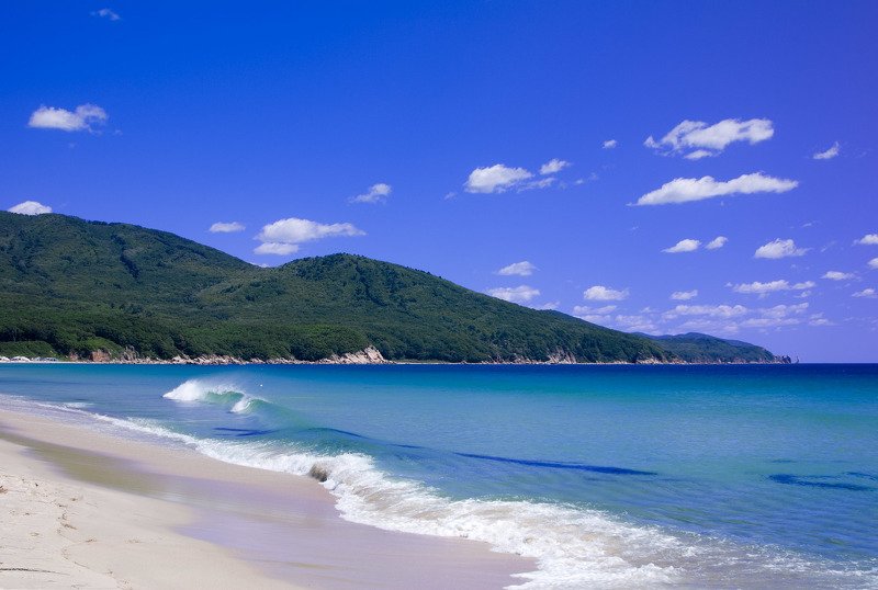 beach, sea, nature, sand, summer, blue, island, coastline, vacations, scenics, tropical climate, landscape, sky, water, idyllic, outdoors, travel, travel destinations, beauty in nature, seascape Бухта Триозерьеphoto preview