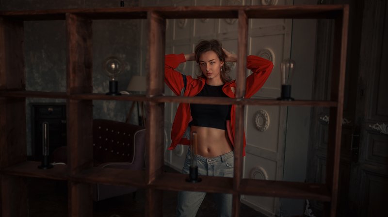 girl, portrait, ussr, vintage, russian, fashion 1986photo preview