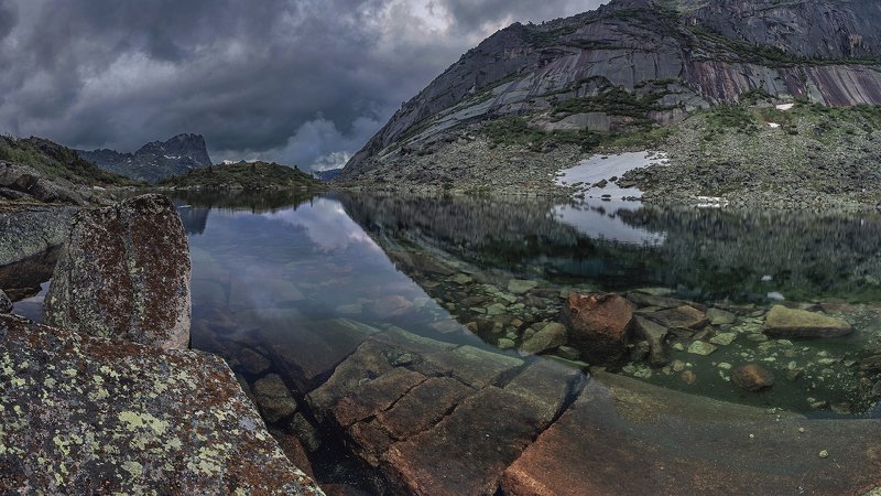 природа, пейзаж, горы, озеро, небо ***photo preview