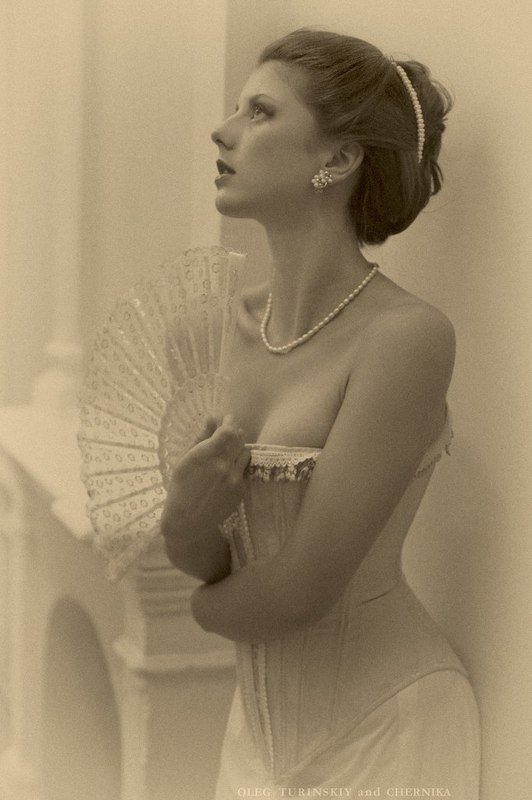 будуар корсет белье девушка туалет Татьянаphoto preview