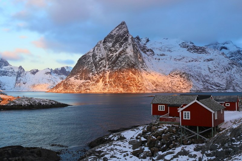 lofoten, norway, sunrise, travel, путешествие, норвегия, лофотены Лофотенские красоты фото превью