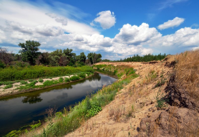 Река Бузулук.photo preview