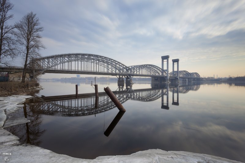 Финляндский железнодорожный мостphoto preview