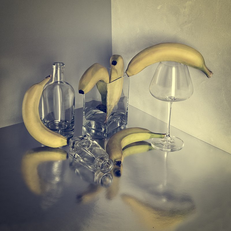 Натюрморт с бананамиphoto preview