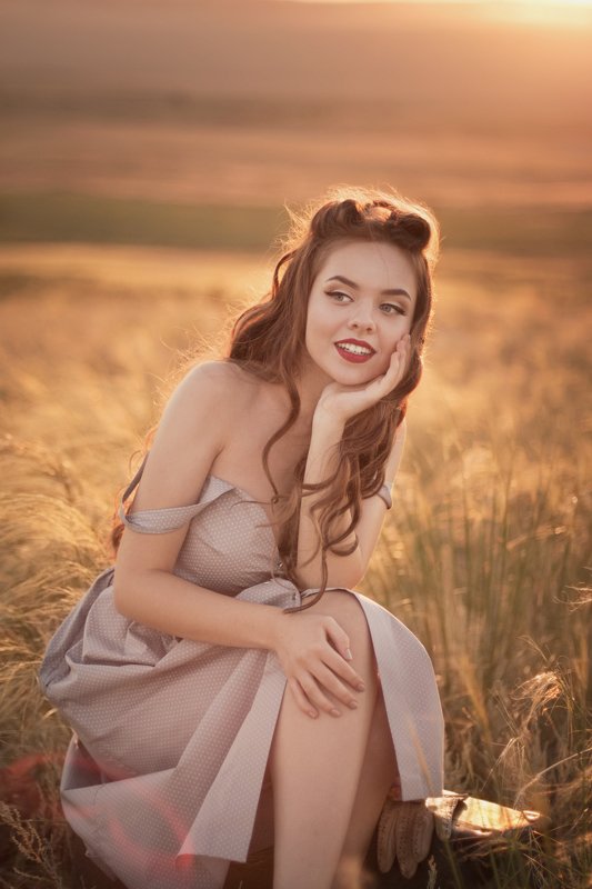 ретро, портрет, женщина, природа 40-sphoto preview