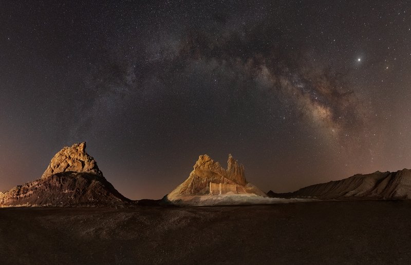 landscape milkyway panorama Milkyway  Panoramaphoto preview